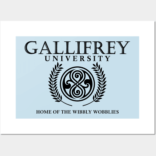 GALLIFREY UNIVERSITY Posters and Art